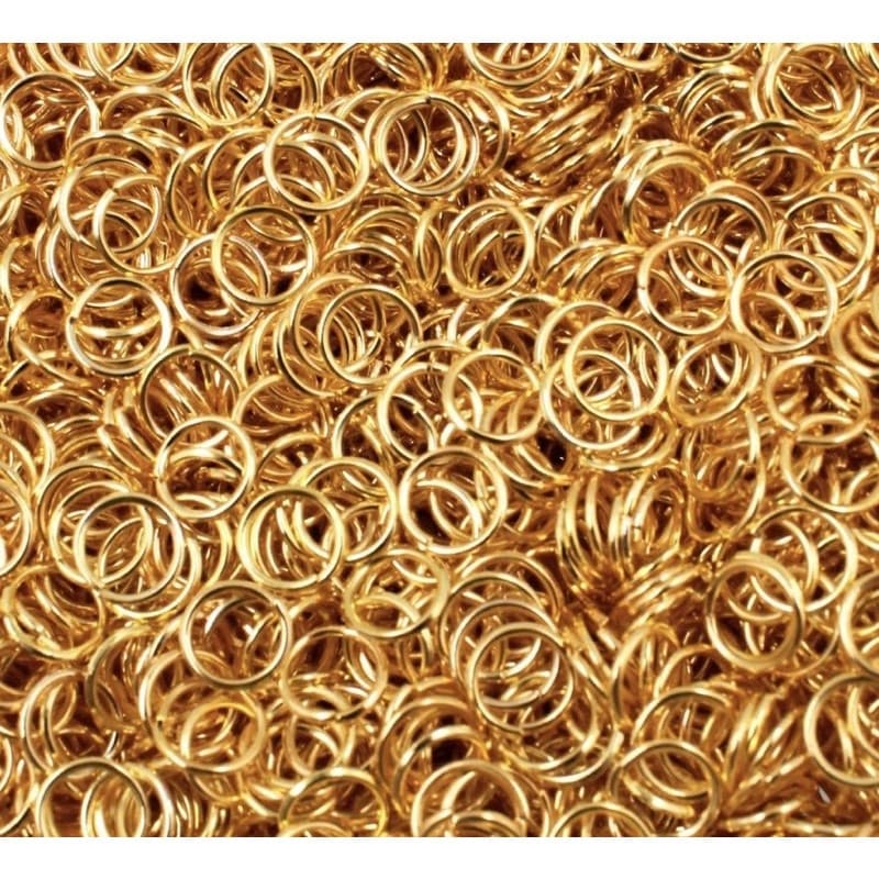 Argola para chaveiro e bijuterias 6 e 8mm 200 ou 500  peças