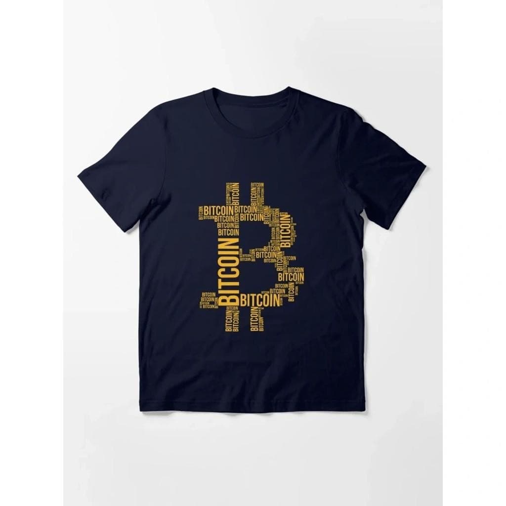 Camisa Camiseta com estampa do Bitcoin BitStyle