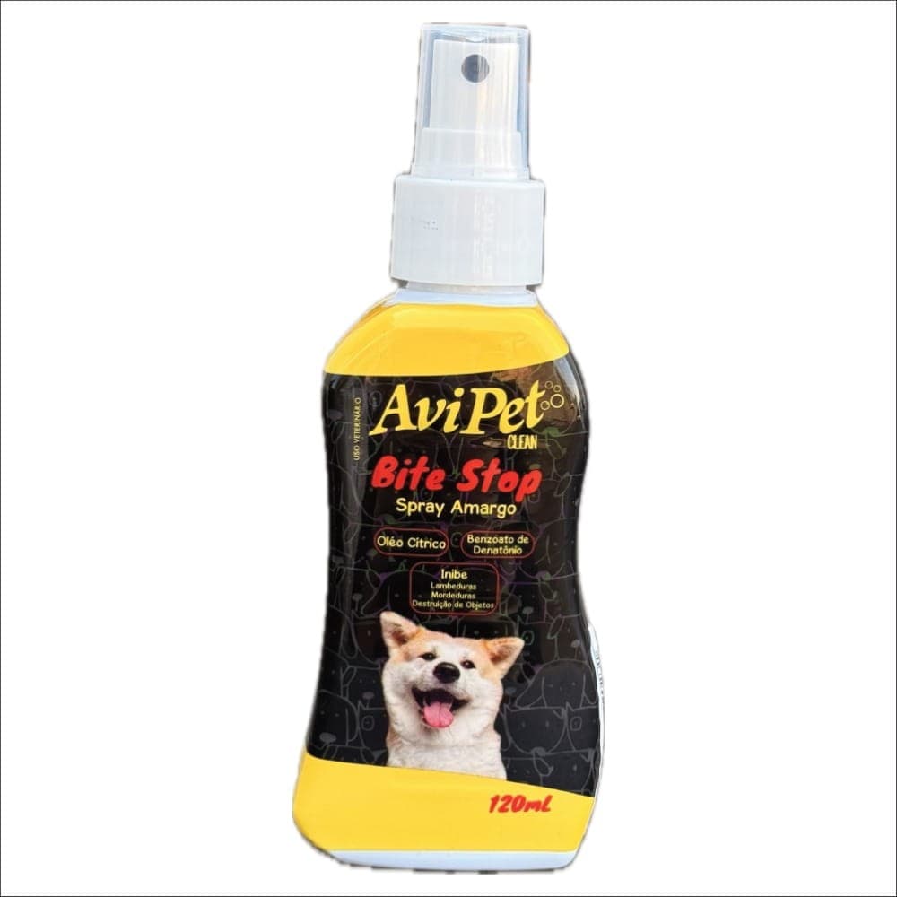 Educador Adestramento Mordida p/ Cachorro Spray Amargo 120ml