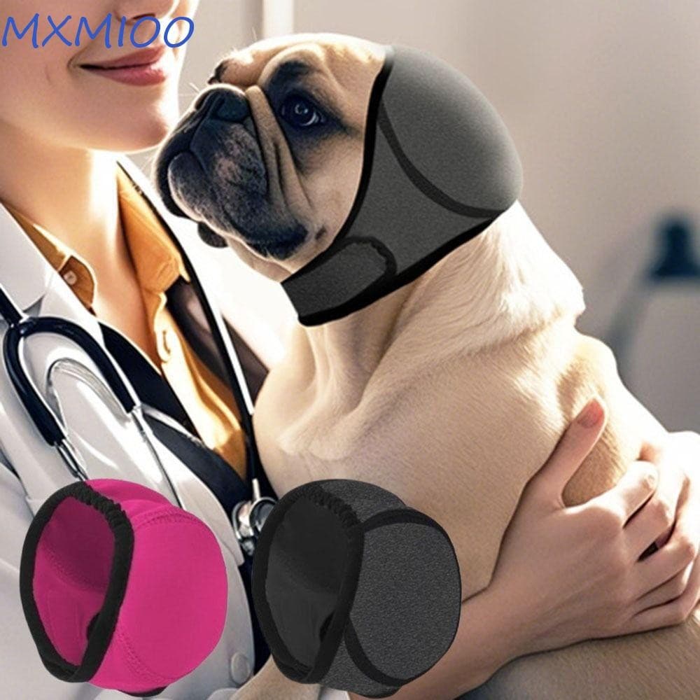 MXMIOO Capas Para Orelhas De Cachorro , Proteção Auditiva Com Redução De Ruído , Protetor De Orelha Calmante Cães , Prot