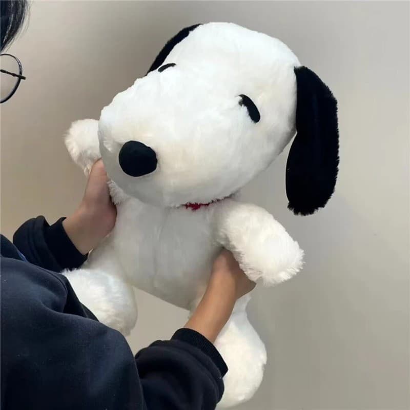 30cm Fofinho Snoopy Brinquedo De Pelúcia Boneca Das Crianças Travesseiro Coreano Estilo Preguiçoso Decoração Para Casa P