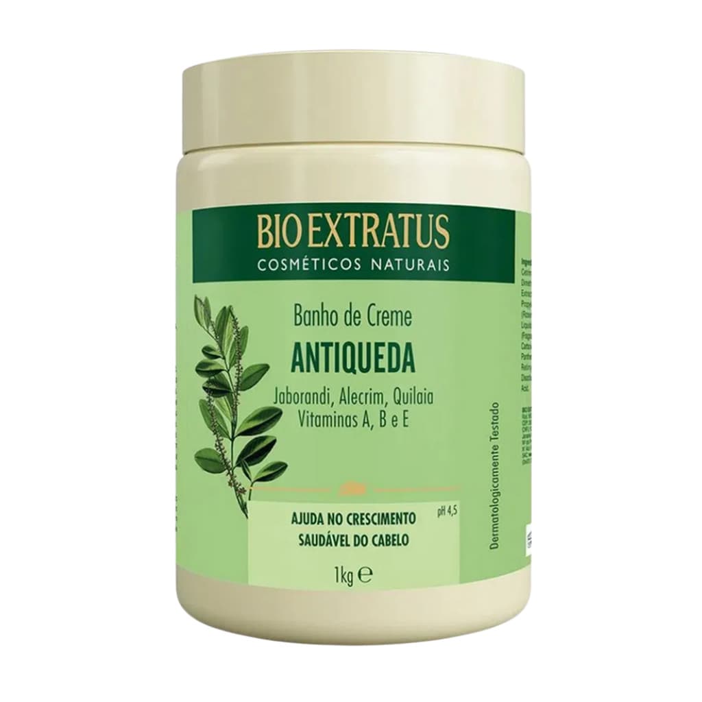 Banho de Creme Bio Extratus Antiqueda Jaborandi 1kg