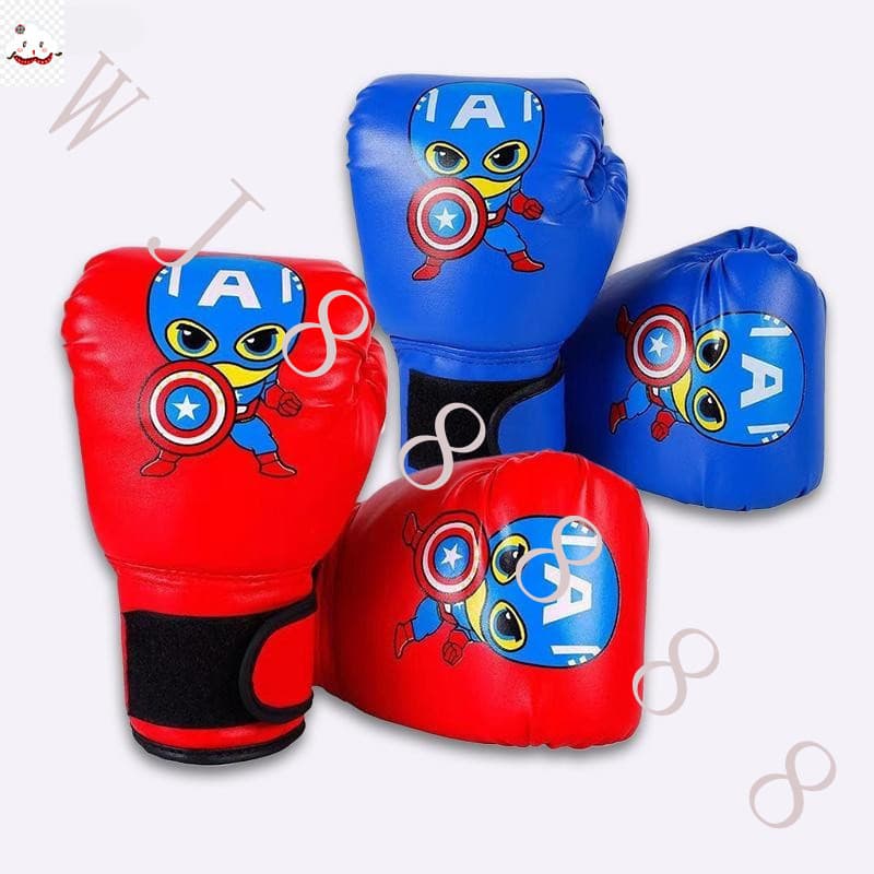 [alasuo] Luvas De Boxe Infantis Para Treinamento Infantil , Acessório De Kickboxing De Perfuração , Sparring Confortável
