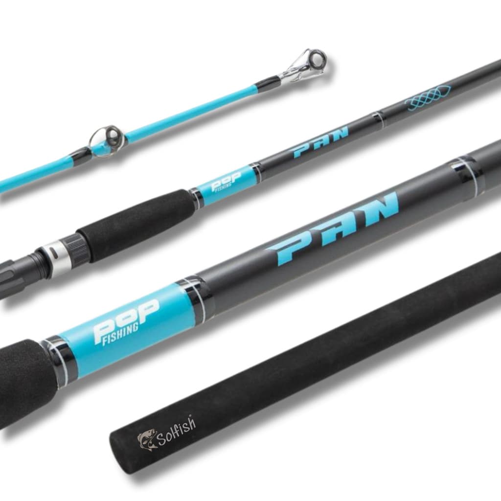 Vara Pesca Pan 30lbs 1,80m Para Molinete 2 Partes Oca Pesca Embarcada Maruri Pop Barata Tamba