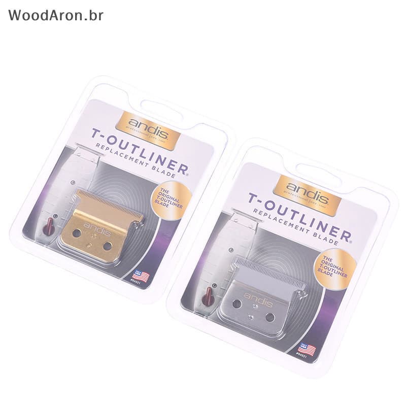 WoodAron Substituição Do Conjunto De Lâminas De Aço E Plástico T-Outliner Da Lâmina ANDIS br