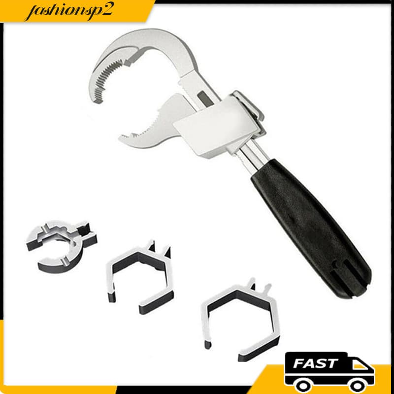 Kit Chave De Grifo Pia Inglesa Ajustável Universal Alicate Ferramenta Universal Para Chave De Pia De Cozinha