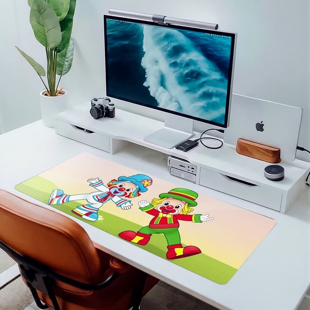 MousePad Grande Grande 80x30 Patati Patata Neoprene   Para Home Office Gamer