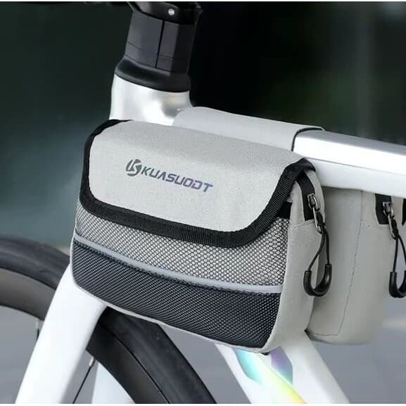 Saco de bicicleta saco de feixe dianteiro saco de bicicleta de estrada Mountain bike tubo traseiro à prova dwaterproof á