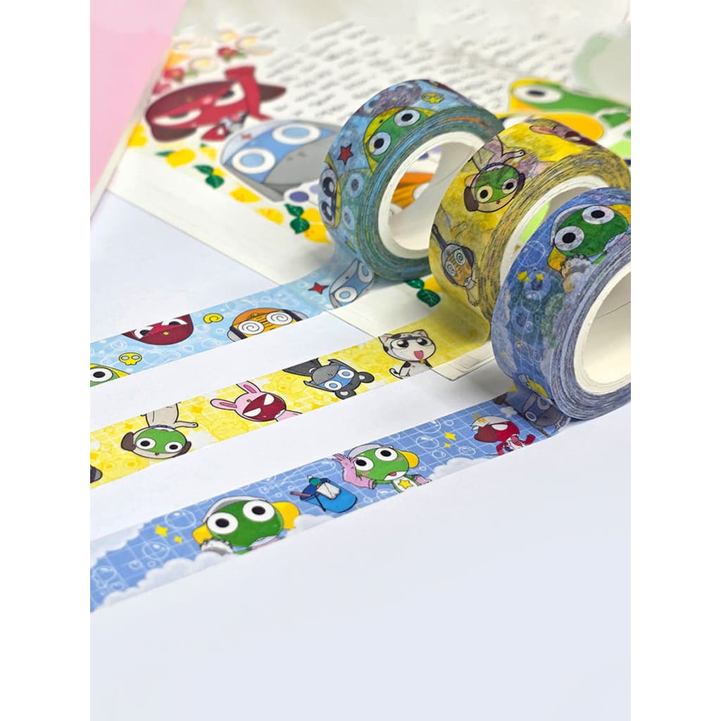 Coreia coreia keroro Gunso bonito dos desenhos animados fita de papel fita adesiva manual Material adesivos decorativos