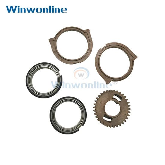1 Conjunto de Rolamento Superior do Rolo de Aquecimento, Bucha e Conjunto de Engrenagens do Fusor para Brother HL5240 52