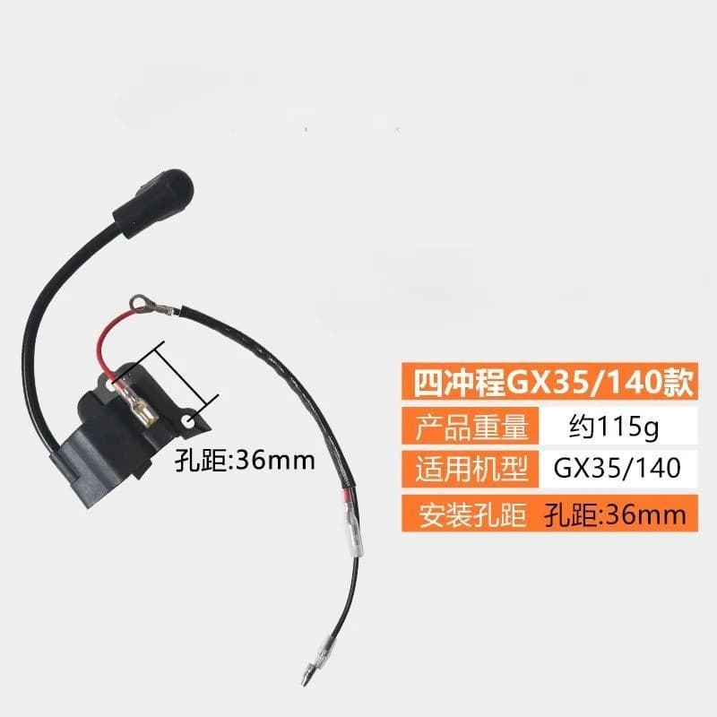 Bobina de Ignição Magneto 140F para HONDA GX35 UMK435 GX35NT HHT35S Peças de Motor para Cortador de Grama 30500Z0Z013 /