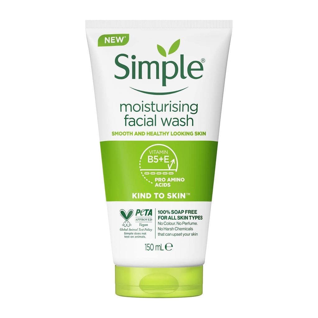 Gel de Limpeza Facial Hidratante SimpleKindto (150ml)