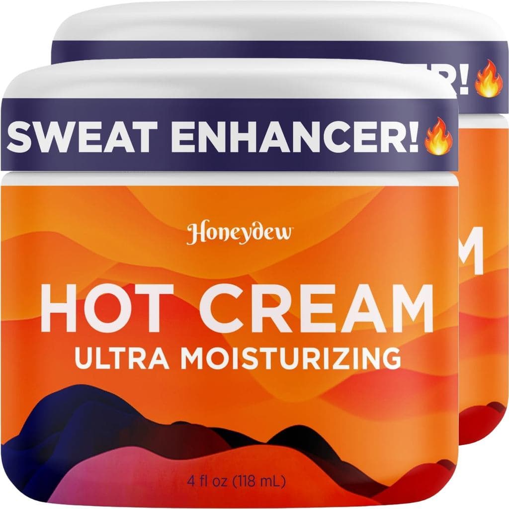 Creme Premium Aquecedor Intensificador de Suor – Loção Firmadora Corporal para Homens e Mulheres e Creme de Exercício pa