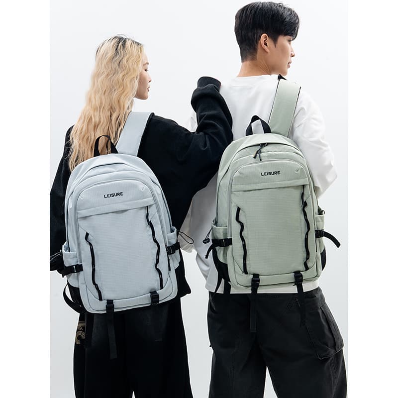 2026 Primavera Verão Nova Bolsa Escolar Bolsa de Computador Mochila Feminina Bolsa de Viagem de Grande Capacidade Bolsa