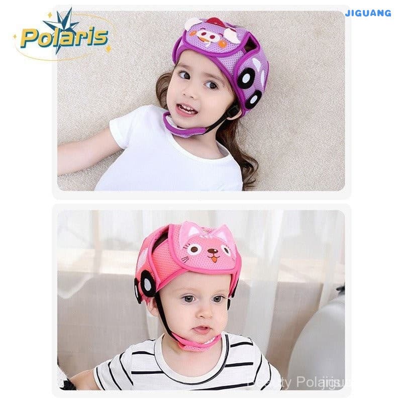 Capacete De Segurança Para Bebês Proteção Da Cabeça Kids Anti-Colisão Ajustável , Macio , Protetor De , Colisãokidsbaby