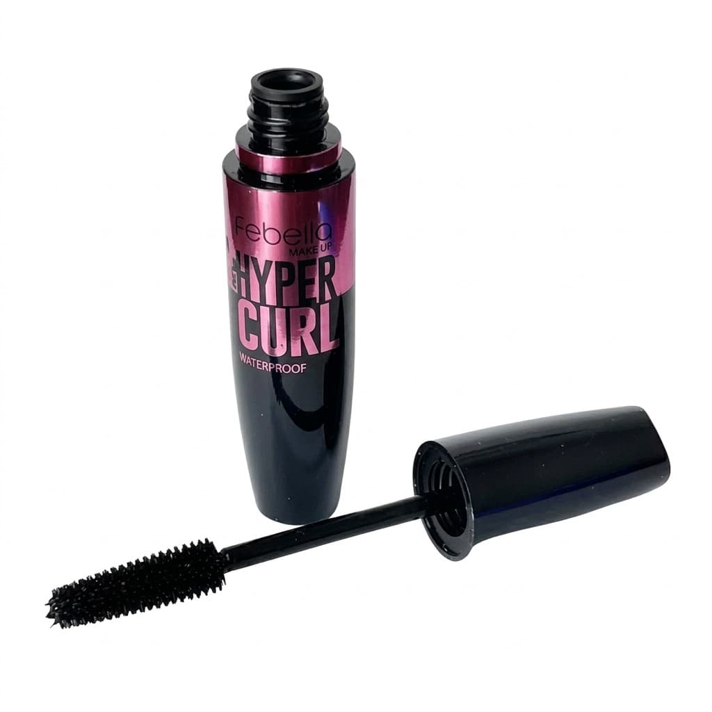 Febella Máscara de Cílios Hyper Curl 10ml À Prova D'Água