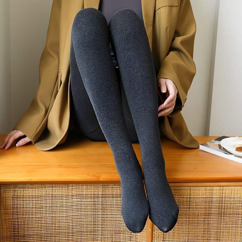 Legging Térmica Feminina Flanelada Peluciada Cintura Alta Super Elástica Inverno Frio Segunda Pele