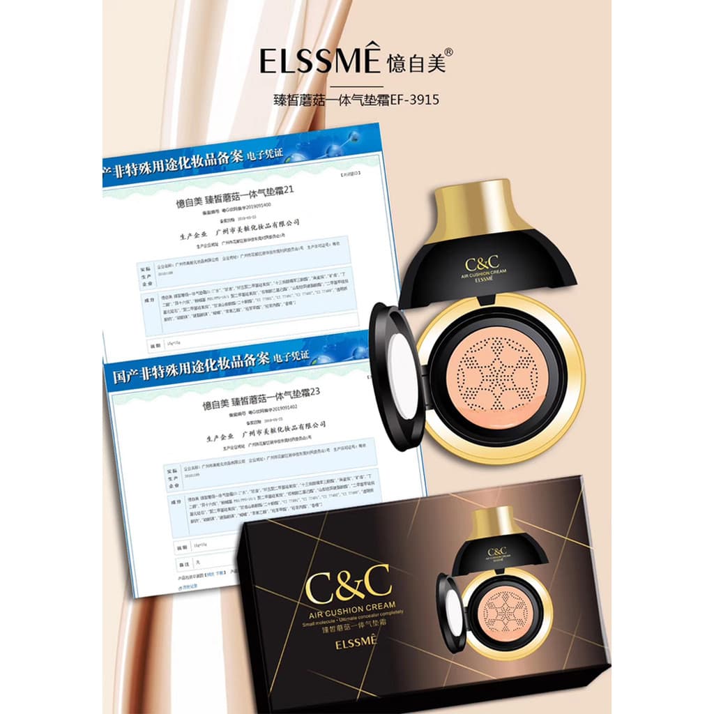 Influenciador Produtos Genuínos Almofada de Cogumelo Auto-Beleza Cabeça Pequena BB Creme cc Stick Base Líquida Corretivo
