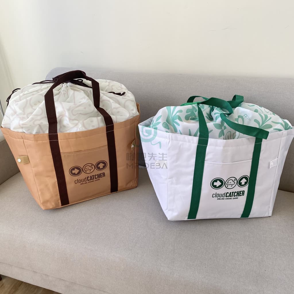 Estilo japonês multifuncional dobrável saco de compras portátil cordão saco de armazenamento de acampamento portátil sac