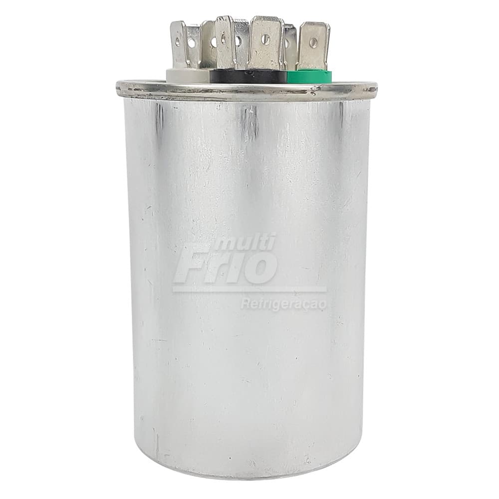 Capacitor Duplo 25+2,5 µF 440V – Uso em Motores