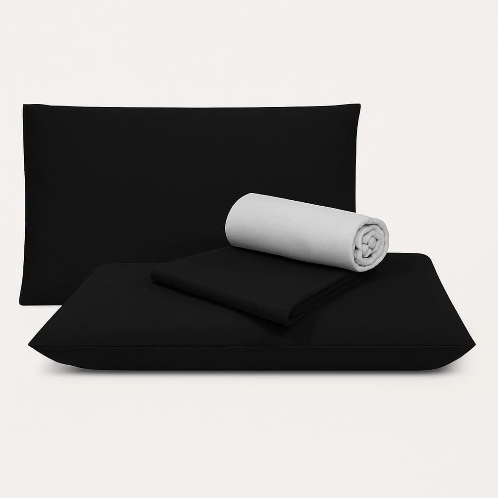 Jogo De Cama Lençol Casal Queen 4 Peças Percal 100% Algodão Com Fronha Estampado