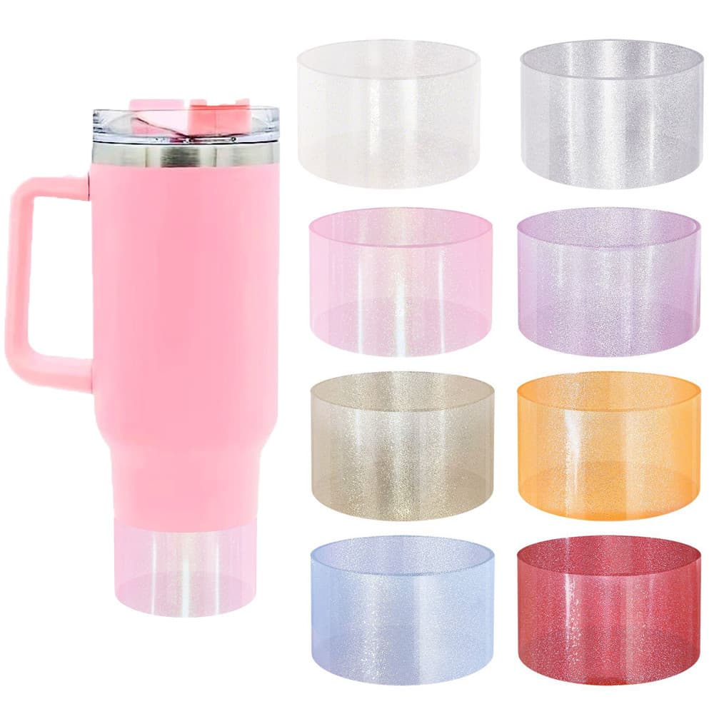 Bota de silicone para garrafa de água, capa protetora para garrafa de água, capa de garrafa de cor gelatinosa SUGAW