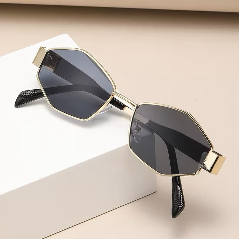 Óculos De Sol Retrô Ovais Unisex Com Armações De Metal, Estilo Fashion 2025