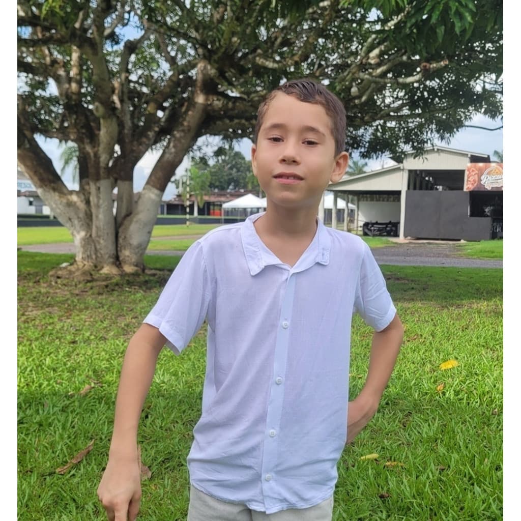 Camisa branca infantil | tam. 1 ou 4 | camisa social infantil batizado, formatura, manga longa ou curta