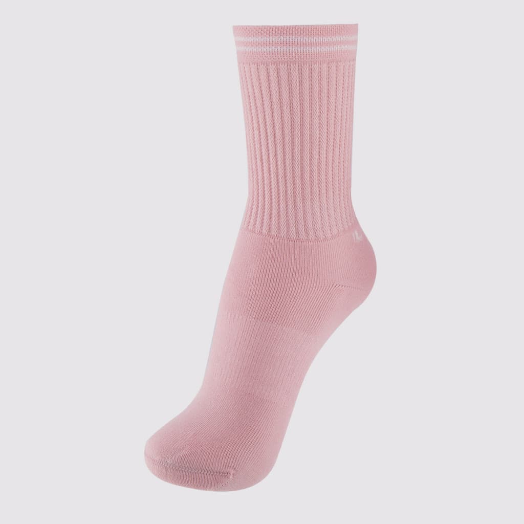 Meia Lupo Sport Básica Cano Longo Feminina Rosa