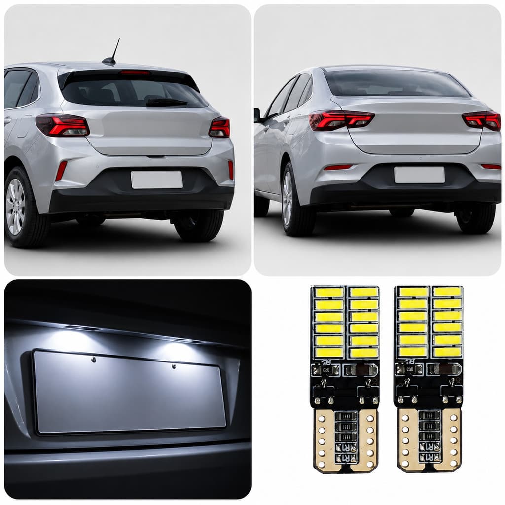 LED de Placa para Onix Hatch e Plus 2026