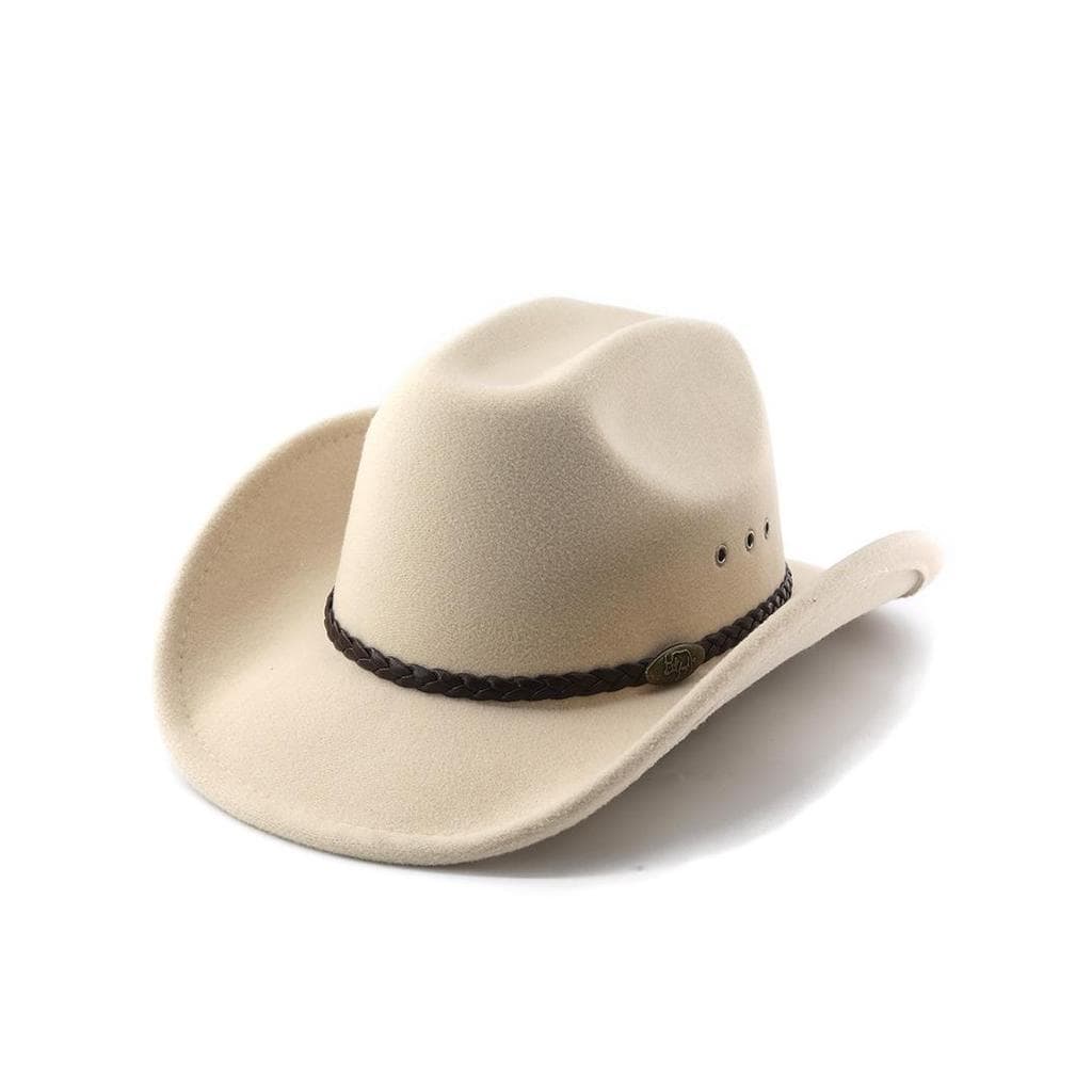 Chapéu de comércio exterior estilo étnico de venda quente chapéu de Cowboy ocidental masculino feminino guarda-sol prote