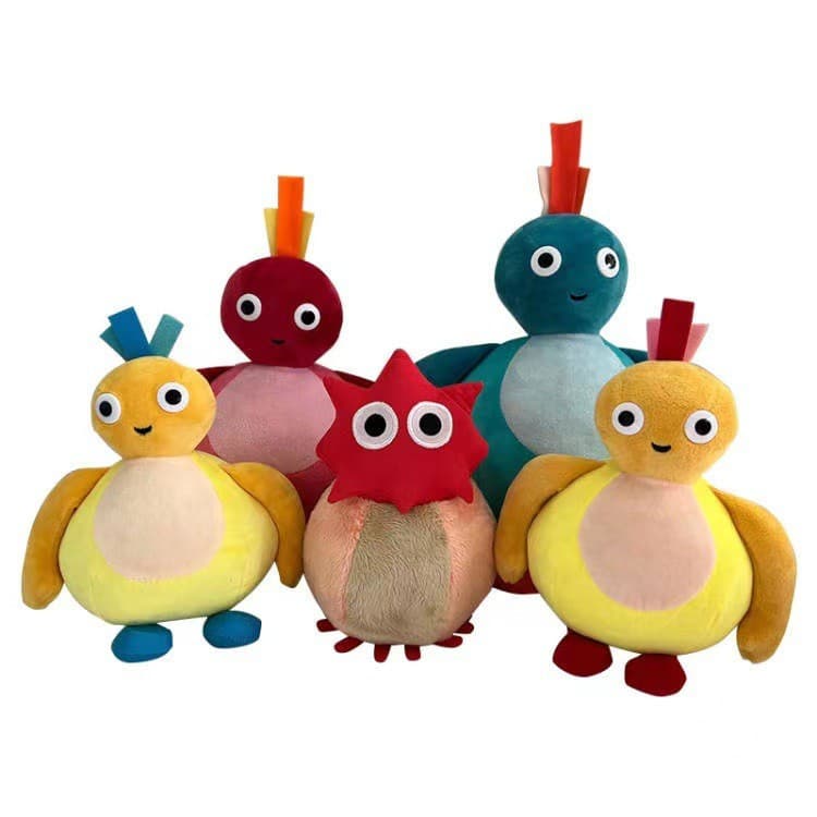 Adorável Woos Bird Baby Plush Ultra Soft Calmante Seguro Infantil Brinquedo De Pelúcia Decoração Educacional Presente Pa