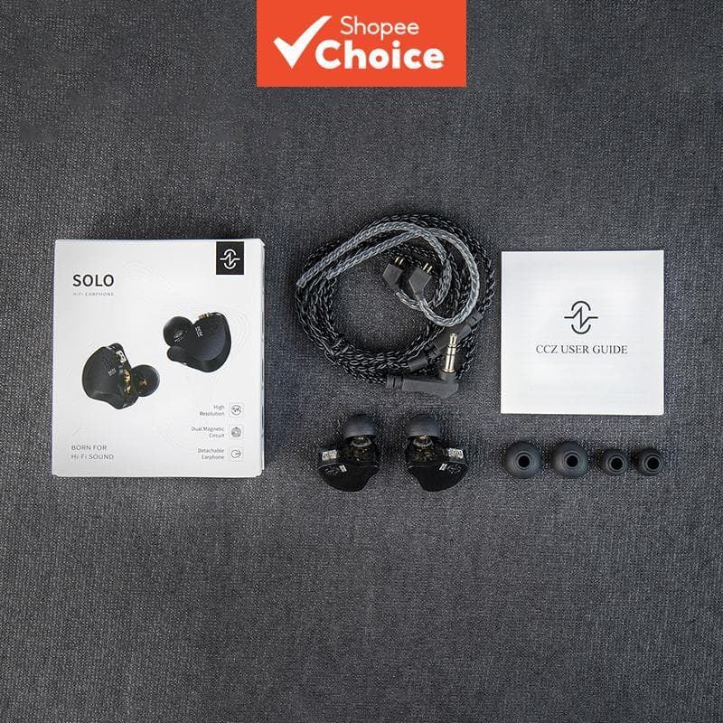 CCZ DC02 IEM para Fones de Ouvido para Jogos, Fones de Ouvido Intra-Auriculares, Fones de Ouvido HIFI de Circuito