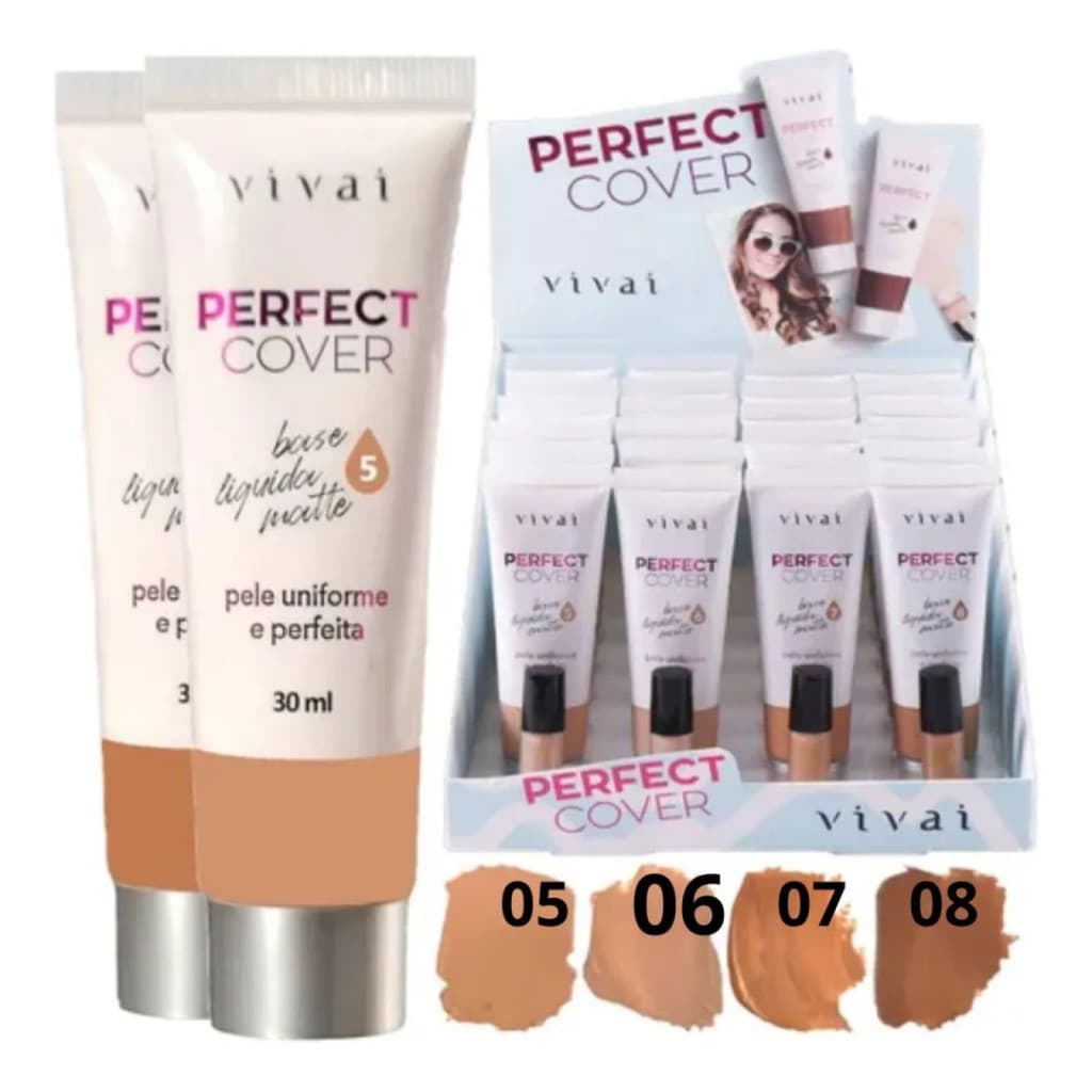 Base Liquida Vivai Perfect Cor 07 Matte - 30Ml