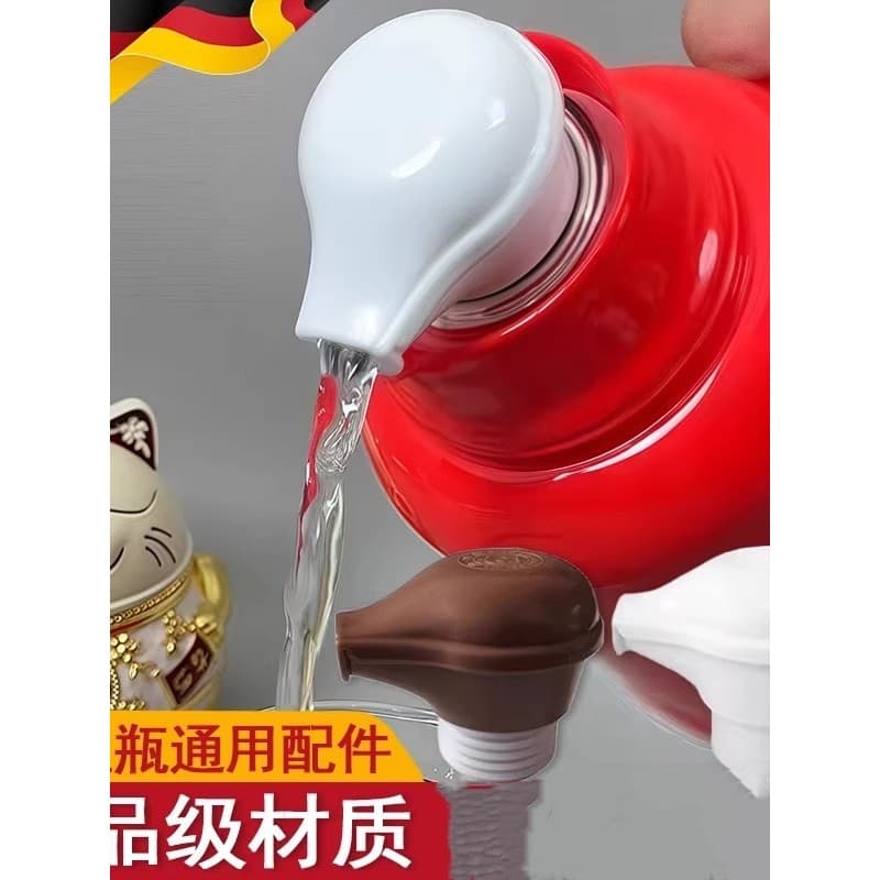 Rolha de garrafa de água alemã de qualidade alimentar Saída de água automática Chaleira quente Rolha de garrafa de água