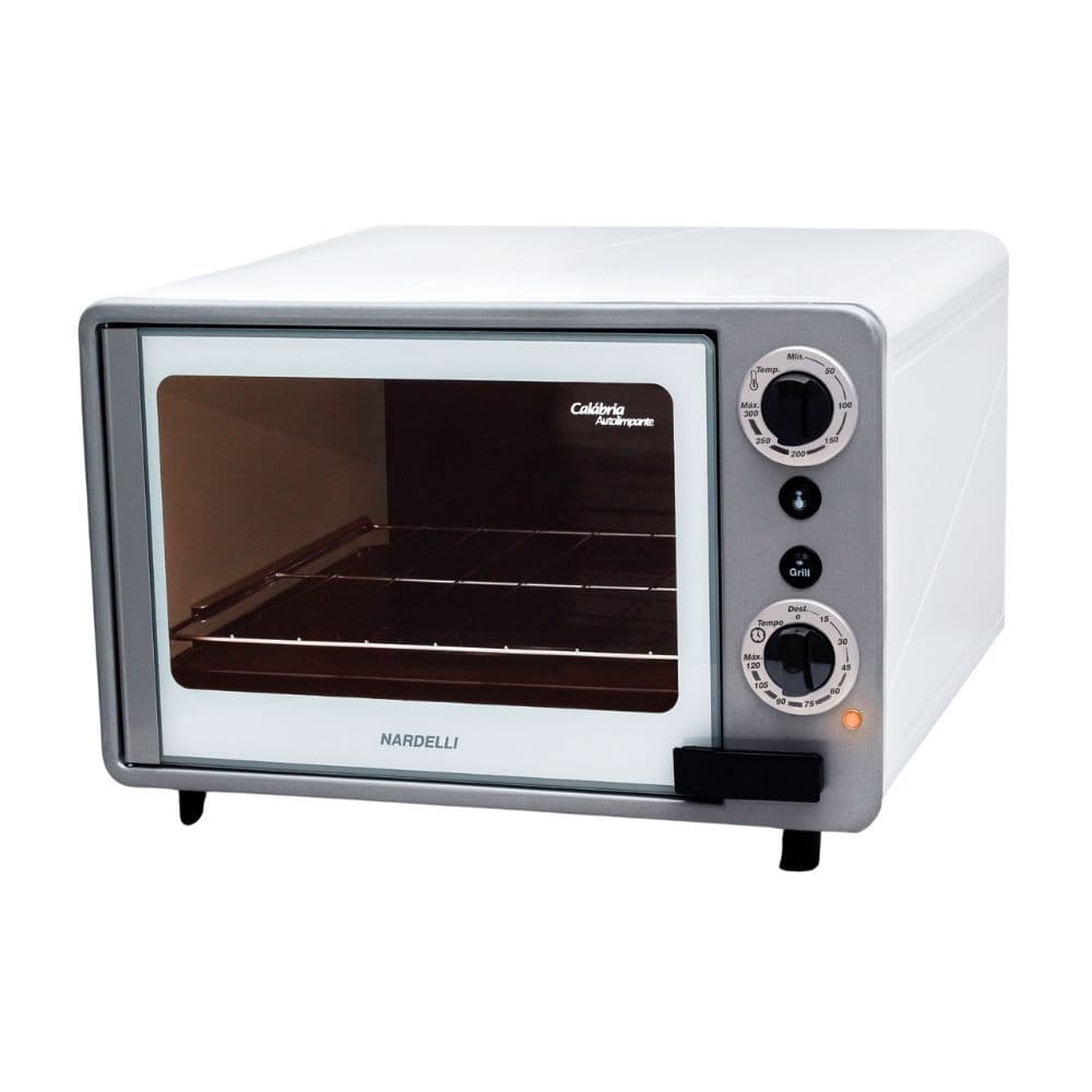 Forno Nardelli Elétrico Bancada Calábria Branco 45L
