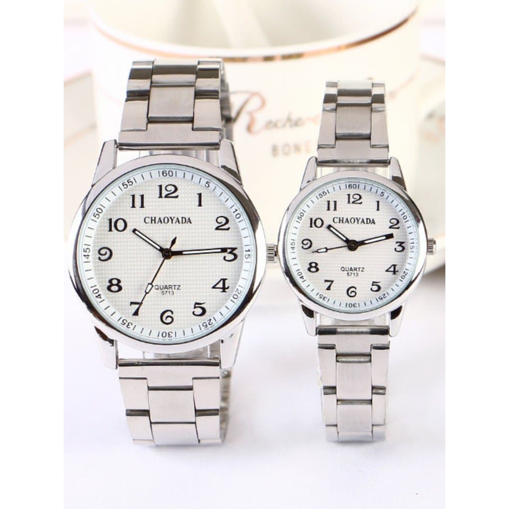 Relógio feminino moda Relógio Feminino Quartz Relógio Feminino Dourado/Rosé Homens Mulheres Transparentes Relógio Eletrô