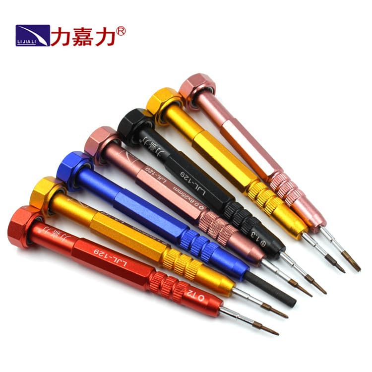 Conjunto de chave de fenda heterossexual Hexagonal de precisão alemã multiuso Phillips Triangle S2 Torx Y-Type 0.7
