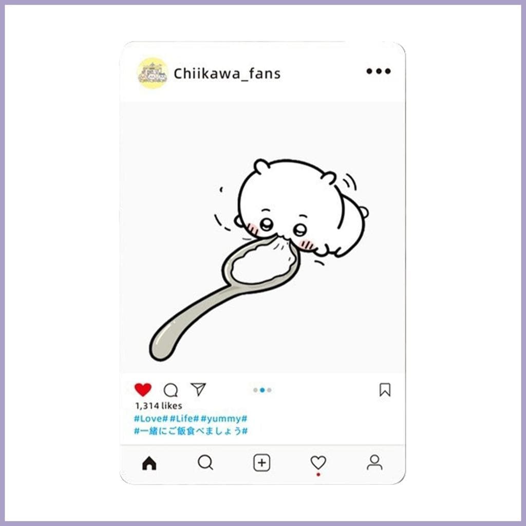 Cartão Claro Dos Desenhos Animados Bonito Foto Adereços Decoração Criativa Tirar Transparente Anime Para onwasvn