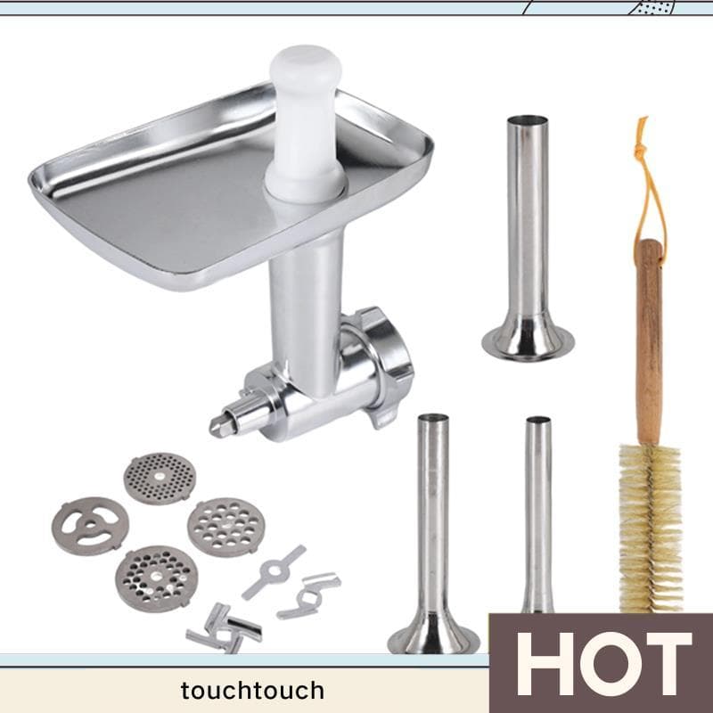 1 Conjunto De Acessório De Moedor De Alimentos De Metal Para Misturadores De Suporte , Carne Incluído touchtouch1 . br
