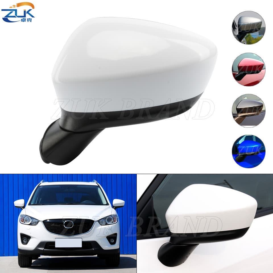 Espelho Retrovisor Lateral Para Porta Externa De Carro , 8 Pinos , Assy Mazda CX-5 CX5 KE 2013 2014 Com Lâmpada De Giro