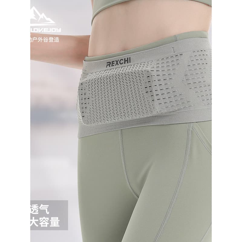 Invisível leve esportes correndo saco de cintura feminino saco da cintura do telefone móvel maratona correndo dedicado r