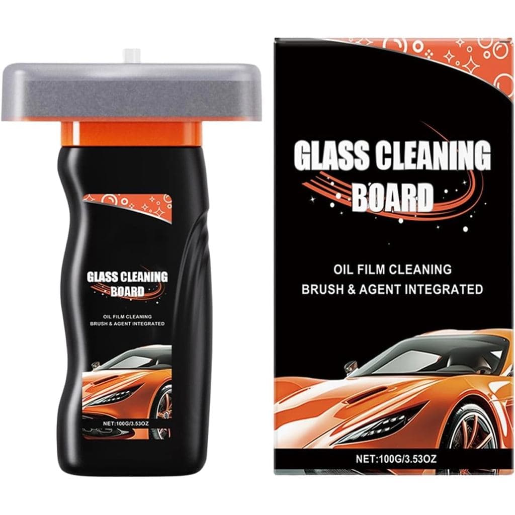 Glass Board - Ferramenta de Limpeza de Vidros de Carro para Visão Clara |   Almofada de Remoção de Película Oleosa de 10