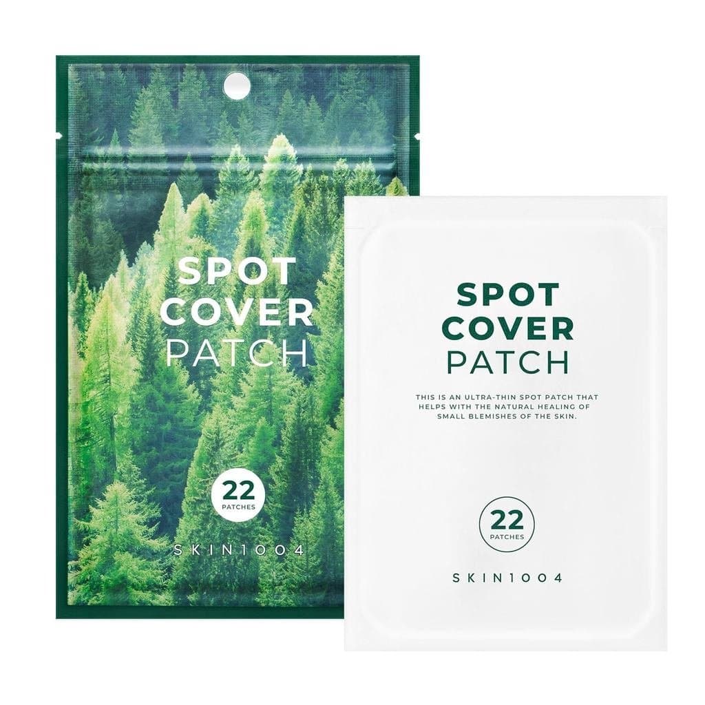 SKIN1004 Tea Trica Spot Cover Patch, Adesivos para Manchas em Pele com Tendência a Imperfeições, Adesivos Hidrocoloides
