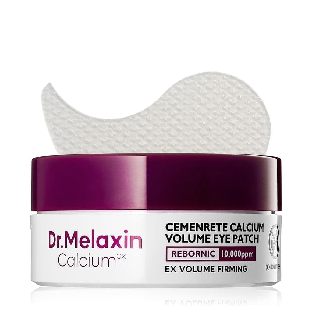 Dr.Melaxin Cemenrete Calcium Volume Eye Patch para Pele Flácida sob os Olhos, Máscara para Olhos para Rugas, Olhos Incha