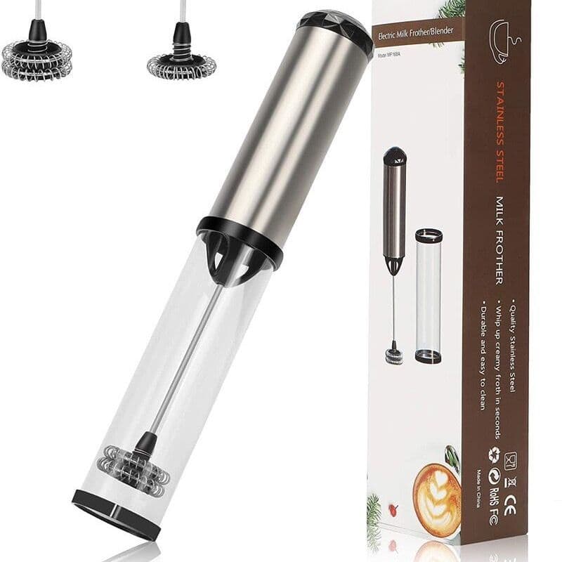 Batedor de café batedor de ovos de carregamento portátil Mini haste de agitação de leite quente e frio batedor d