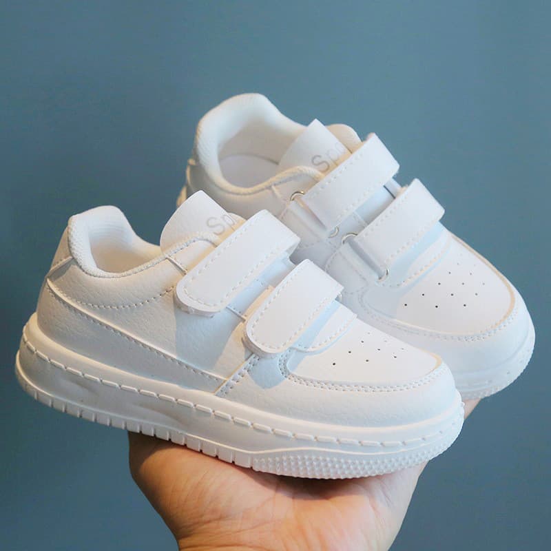 Primavera verão estilo meninos tênis crianças sapatos brancos jardim de infância dança masculino feminino branco meninas