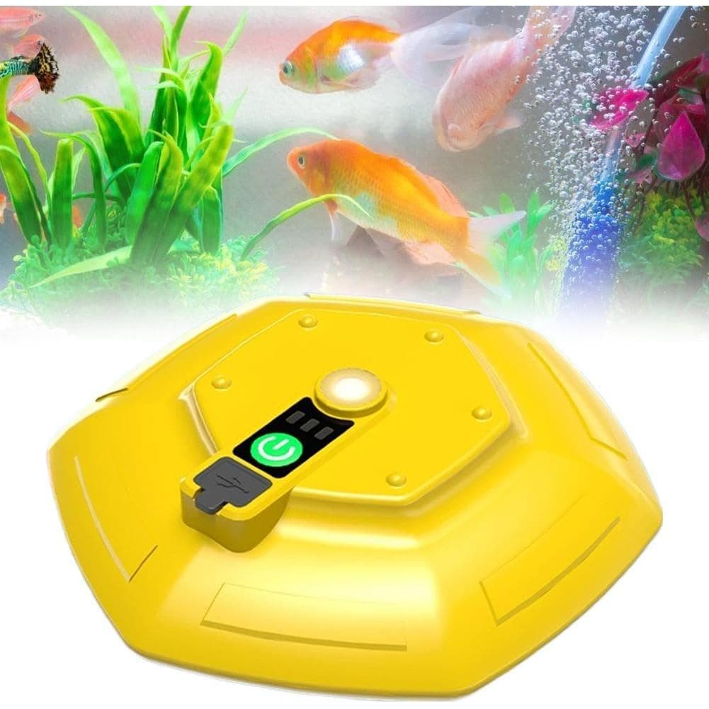 Aerador flutuante para iscas vivas para baldes de iscas, aerador flutuante à prova d'água IPX7, bomba de oxigênio portát
