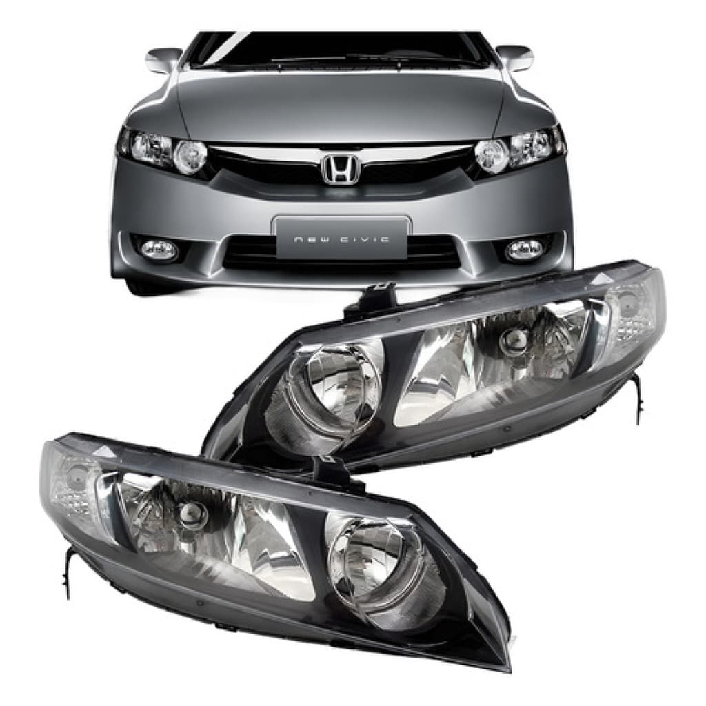 Par Farol Honda Civic 2006 2007 2008 2009 2010 2011