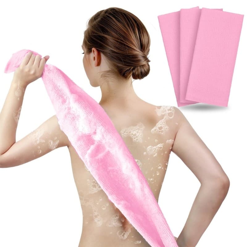 As Melhores Toalhas Esfoliantes De Banho De Rayon Nas Costas Para Adultos